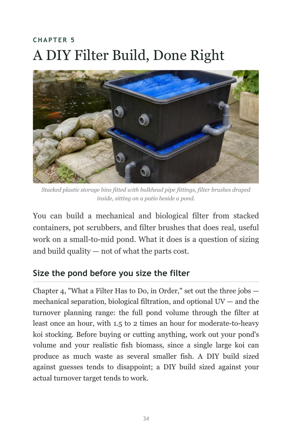 A DIY filter build, with honest limits stated alongside the steps.